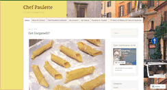 Desktop Screenshot of chefpaulette.net